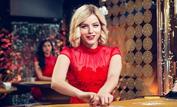 Bàn chơi Roulette trực tiếp